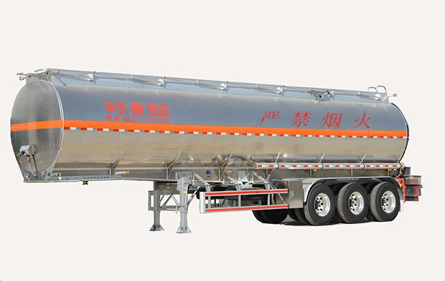LHY9400GRYB铝合金易燃液体罐式运输半挂车(图1)